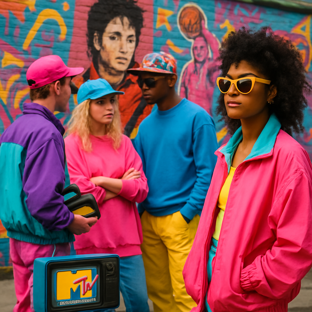 Von VHS bis Streetwear: Wie Popkultur die Mode der 80er prägte