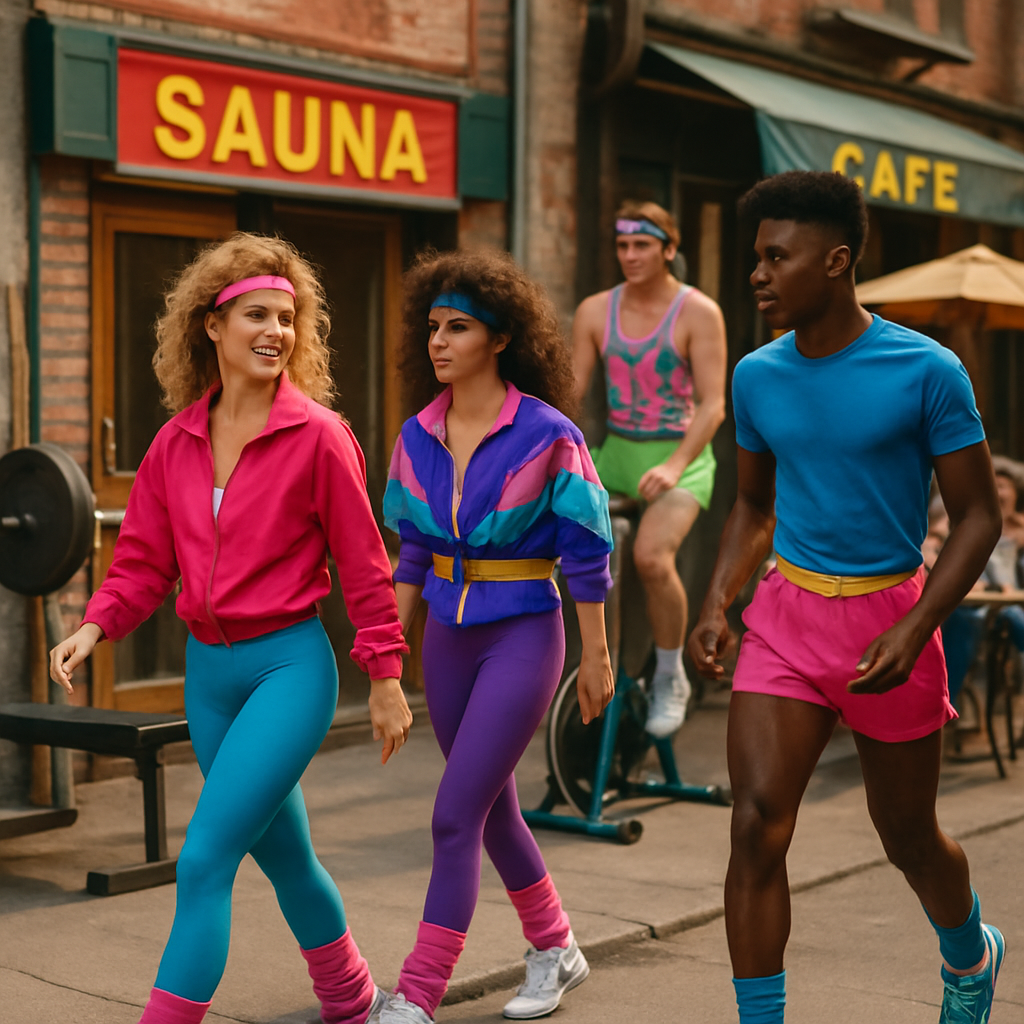 Vom Fitnessstudio auf die Straße: Die Rückkehr des 80er-Athleisure-Stils