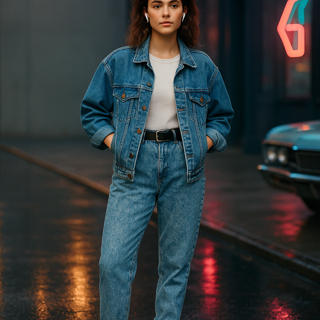 Jeansjacke, Mom-Jeans und Acid Wash: Das Denim-Erbe der 80er